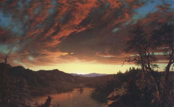 Frederic E.Church Twilight in the Wilderness
